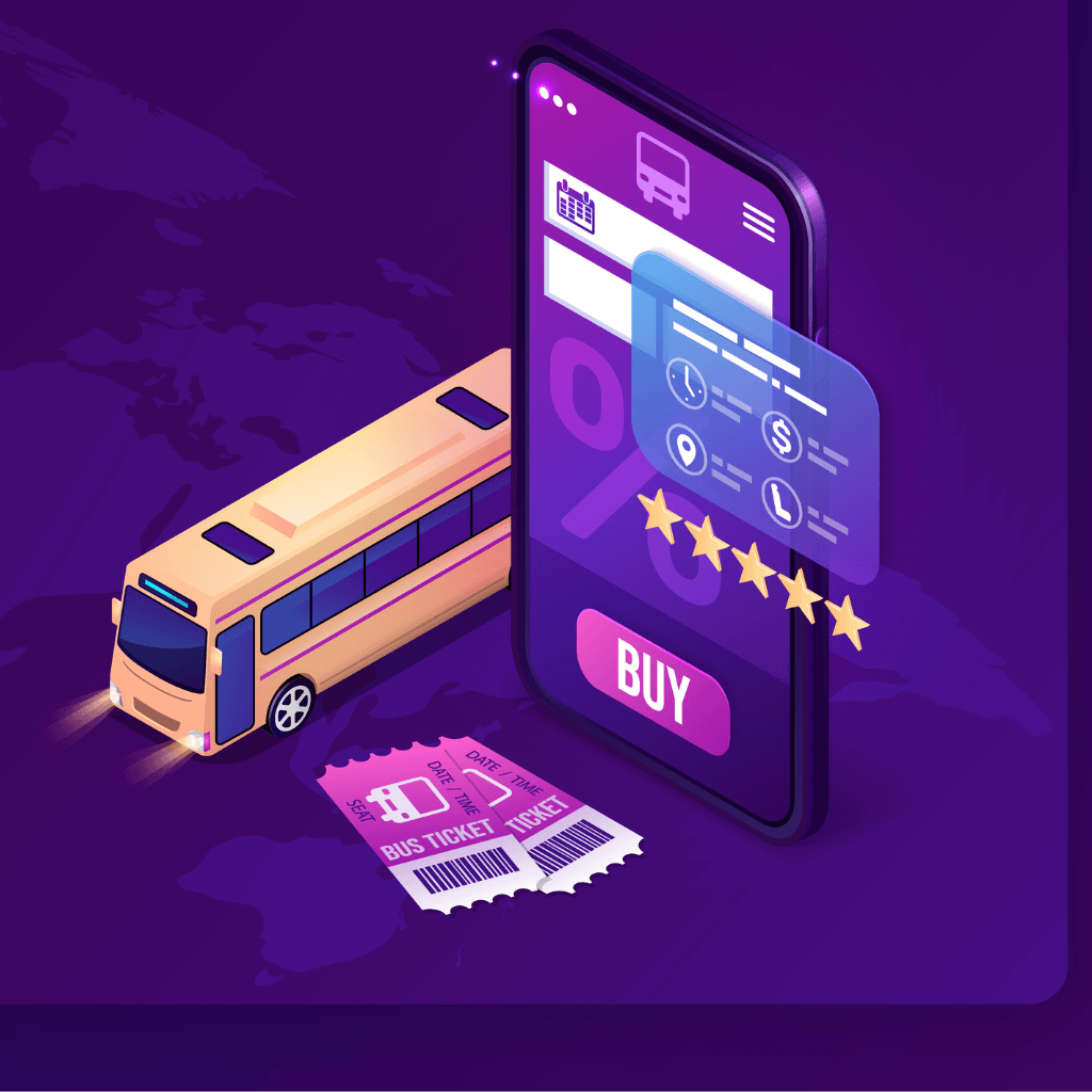 About bus ticket booking website development services in India