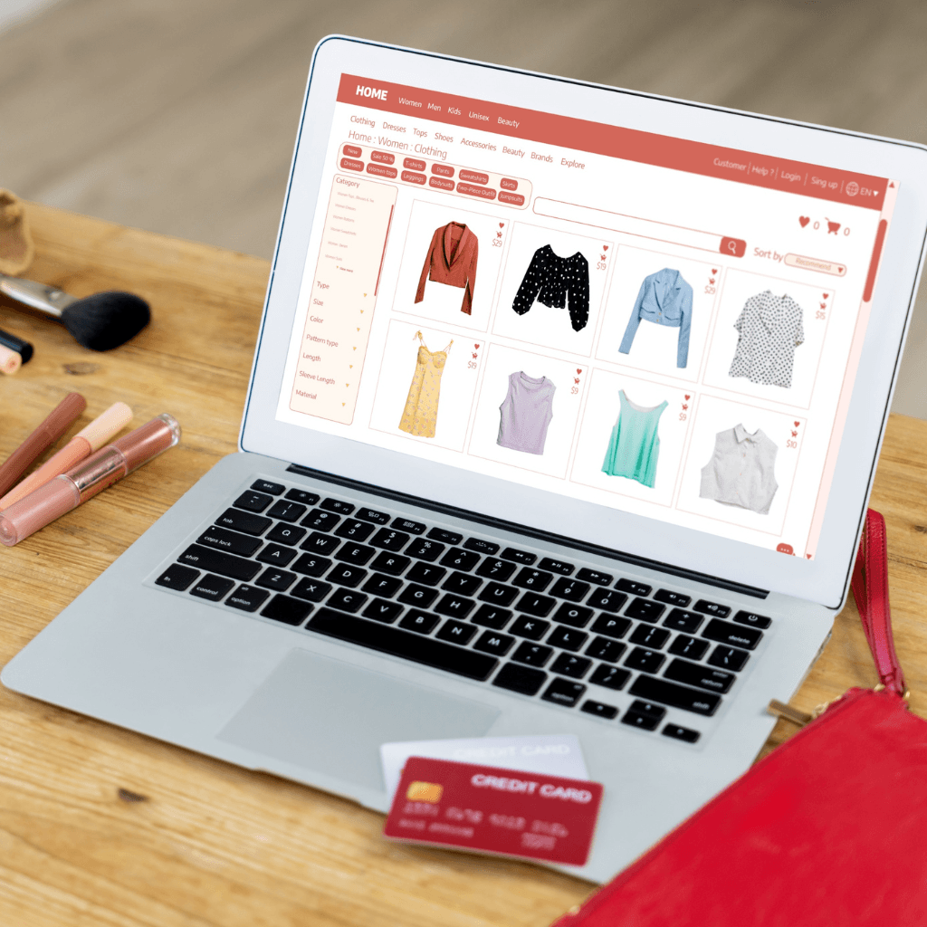 E-commerce website development team in India working on an online store