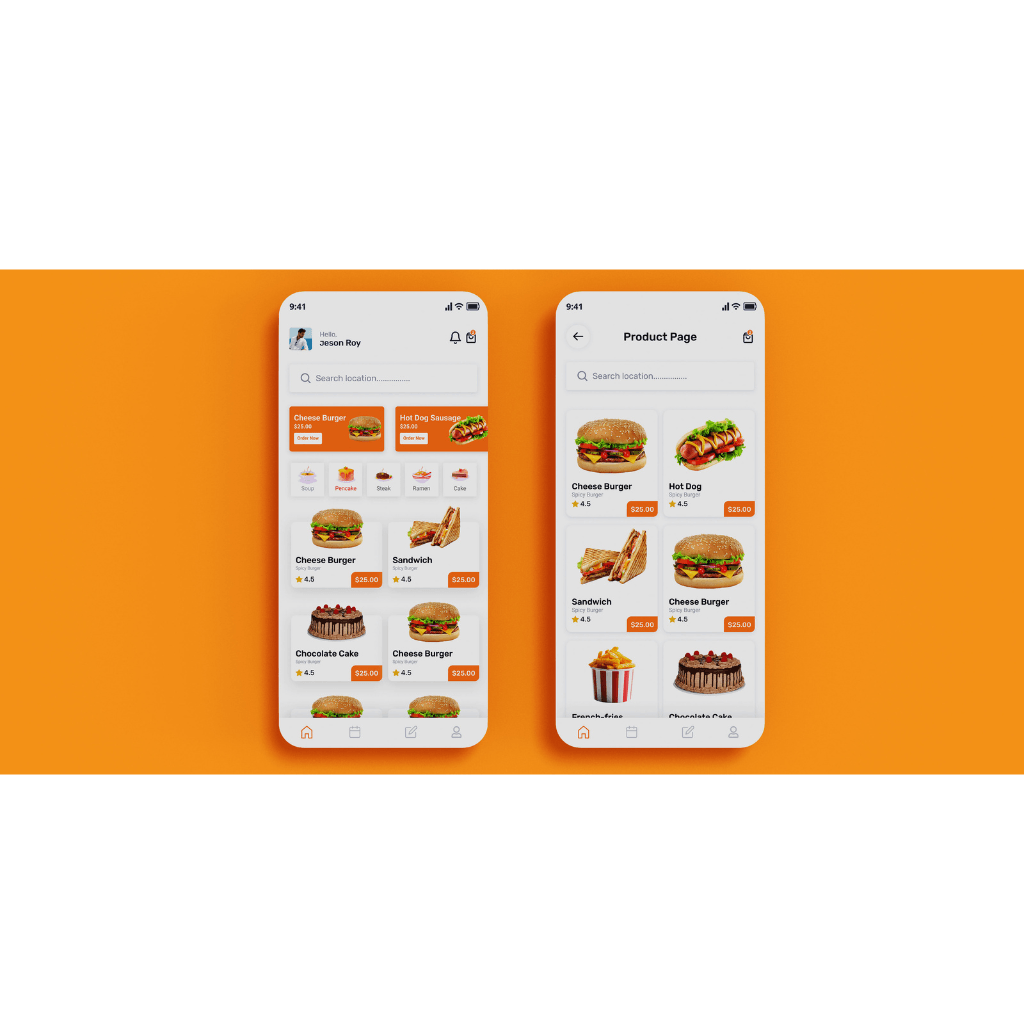 Food delivery app development team in India working on a restaurant ordering app